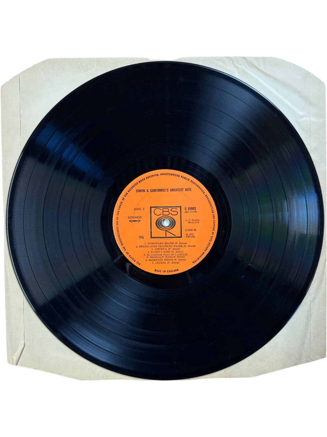 Simon & Garfunkel'S Greatest Hits Vinyl Record - Very Good