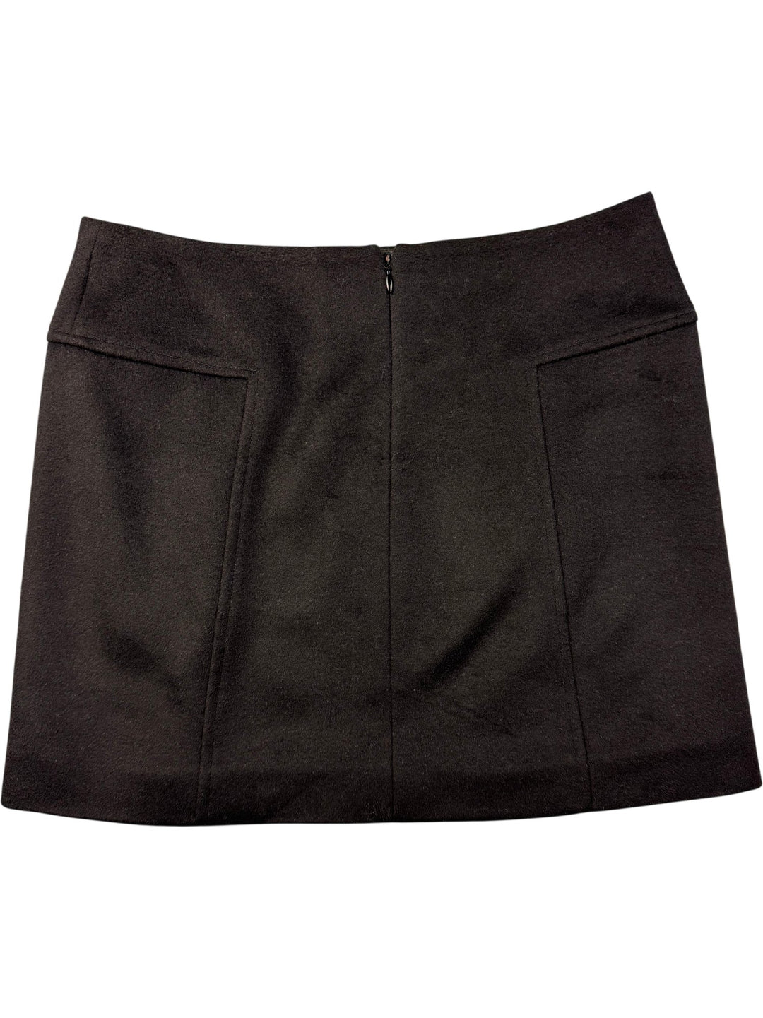 Fendi Black Wool Cashmere Blend Mini Skirt - W31