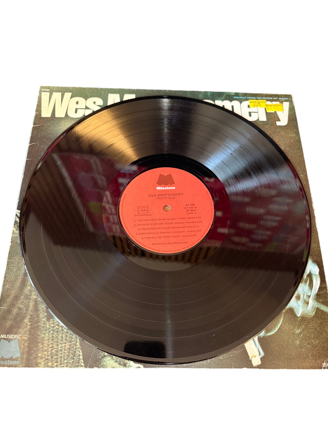 Wes Montgomery Pretty Blue Vinyl Record - Fair