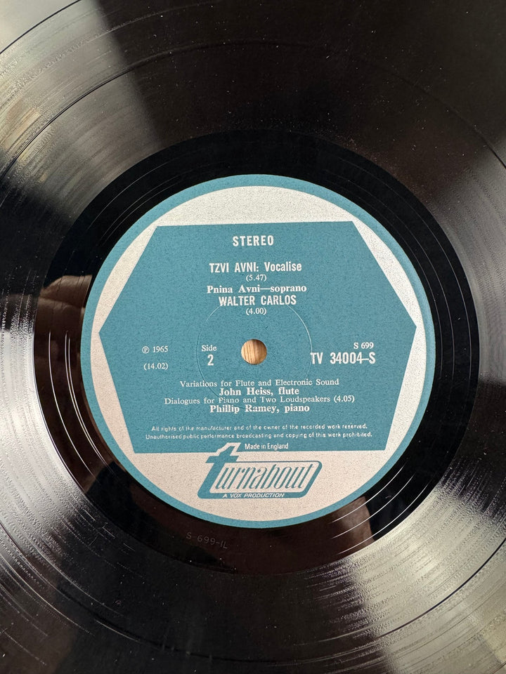 1960s Electronic Music Vinyl Record - Very Good