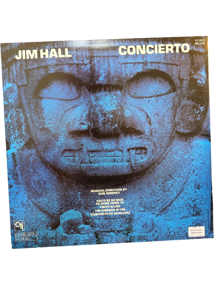 Jim Hall Concierto Vinyl LP - Good