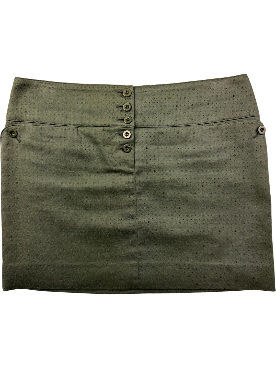 Chloé Forest Green Mini Skirt - W34
