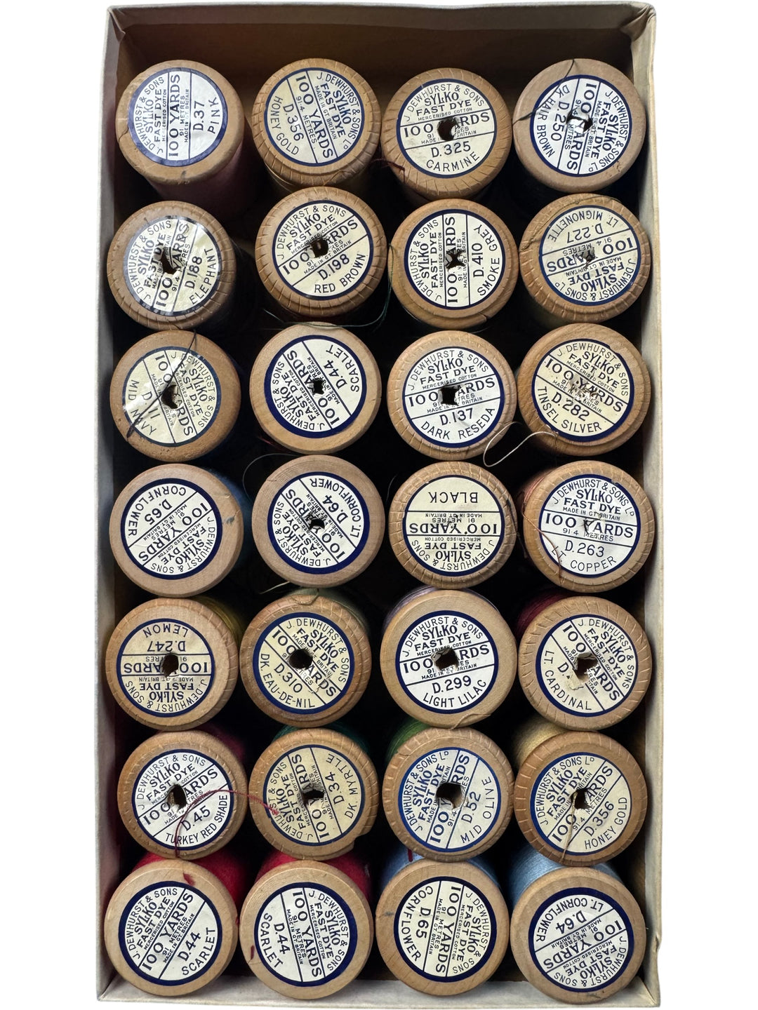 Sylko Dewhurst Sewing Thread Collection - Think Vintage