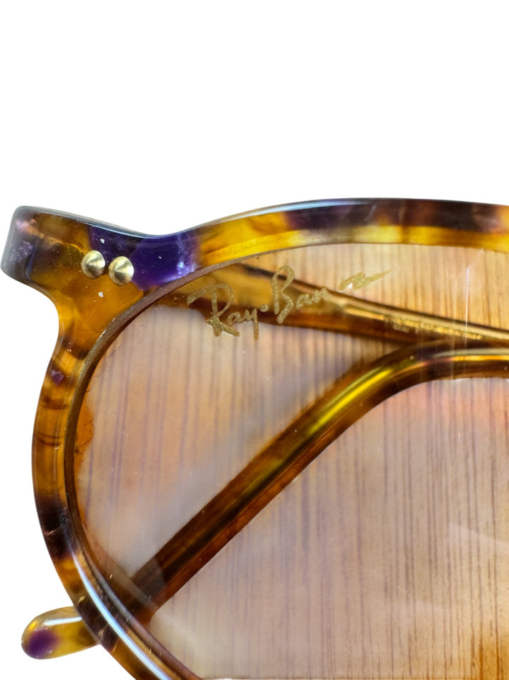 Ray-Ban Tortoise Shell Round Sunglasses