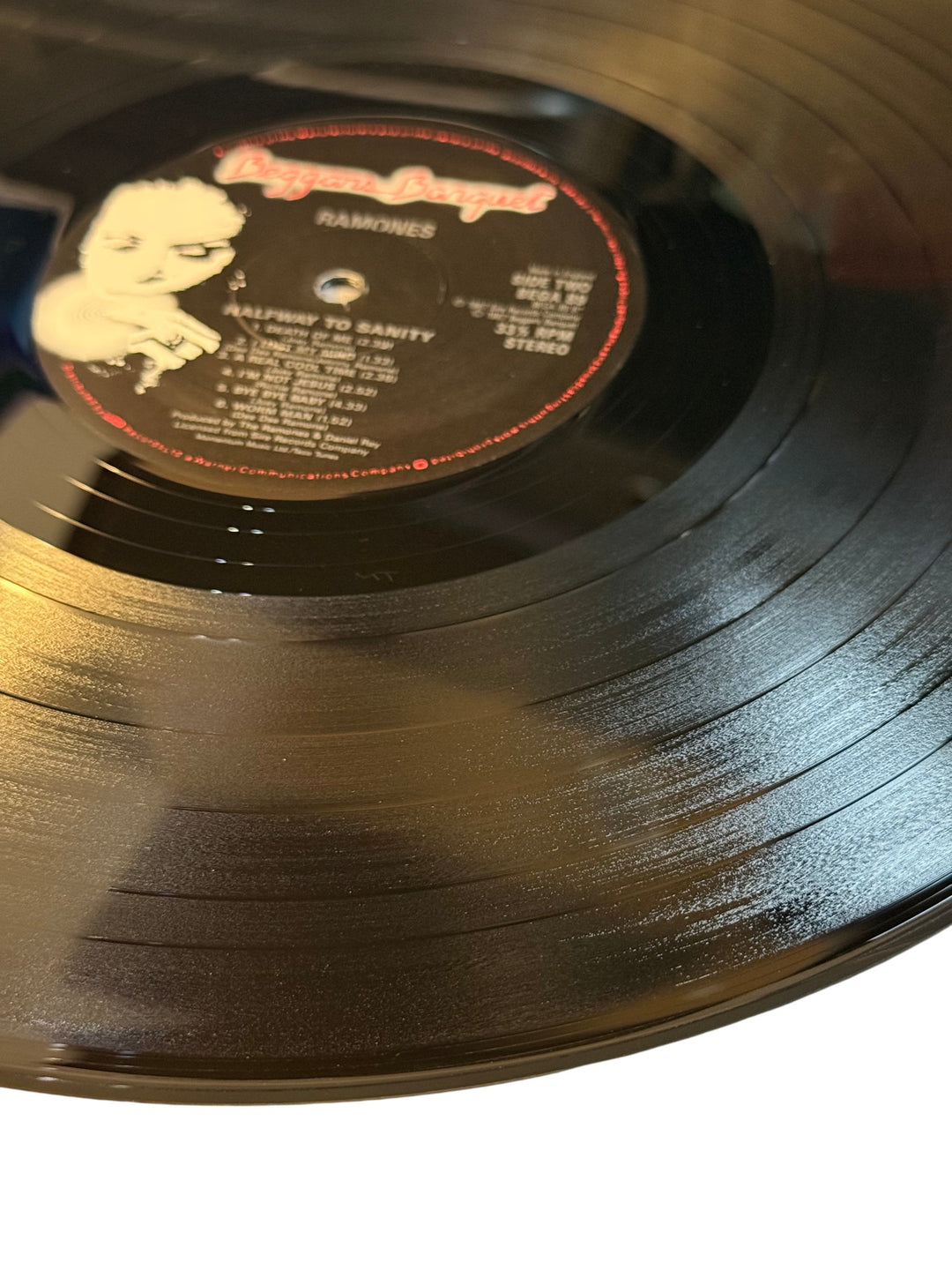 1987 Ramones Halfway To Sanity Vinyl