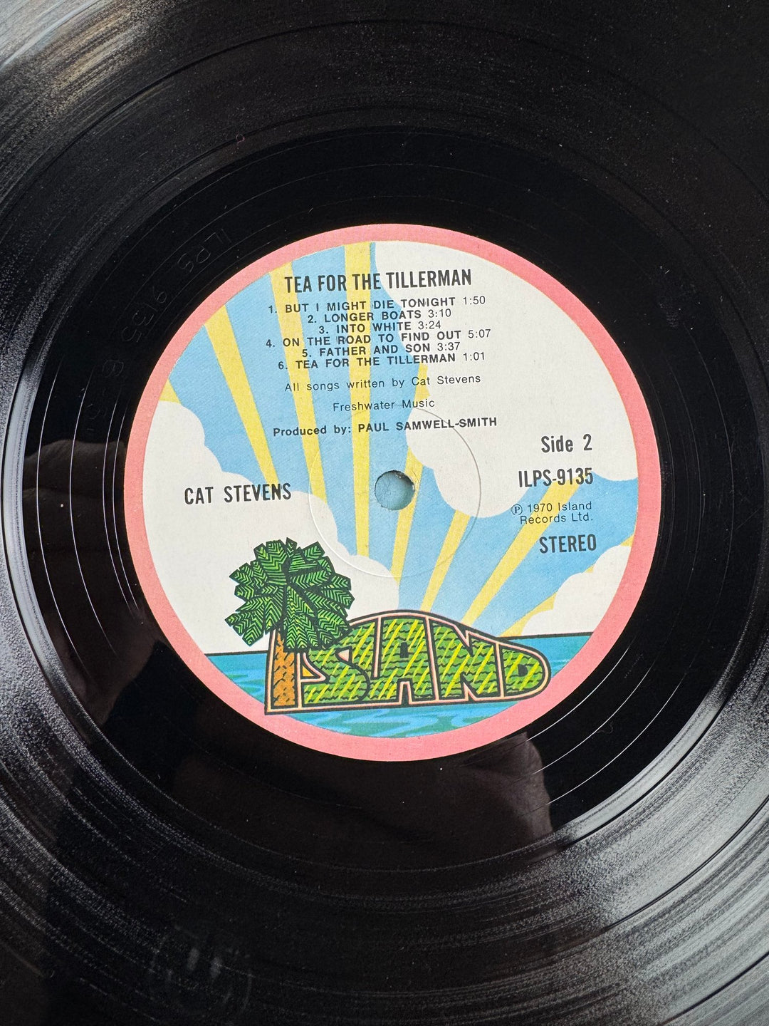 Cat Stevens Tea For The Tillerman LP Record - Very Good