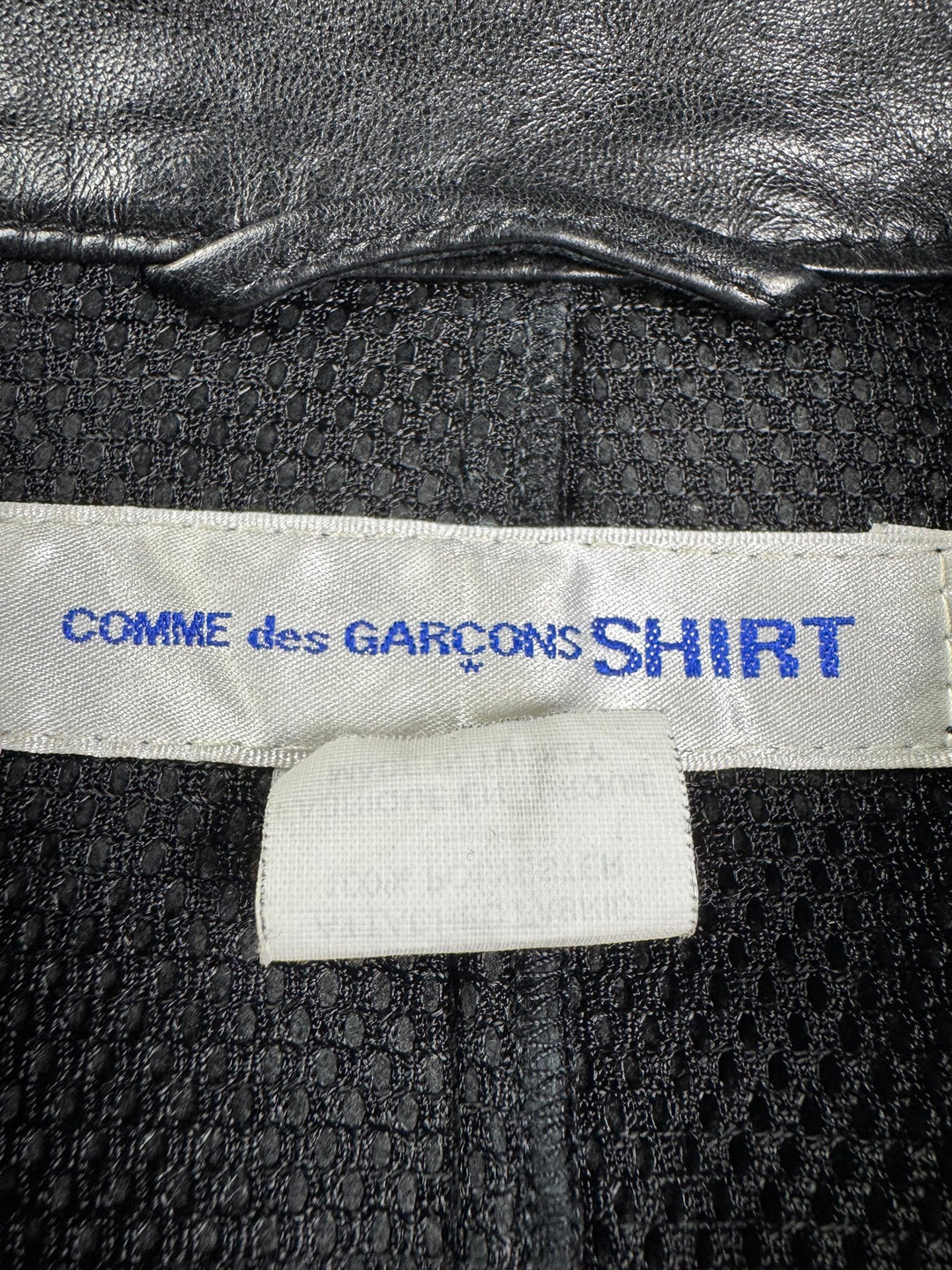 Comme des Garçons Lamb Leather Jacket - XL