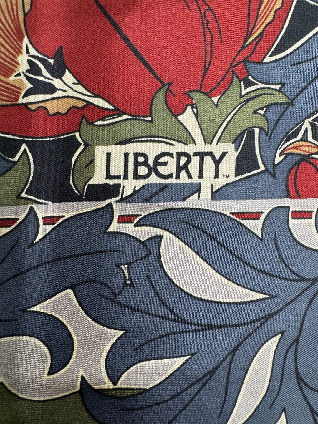 Liberty Patterned Square Scarf