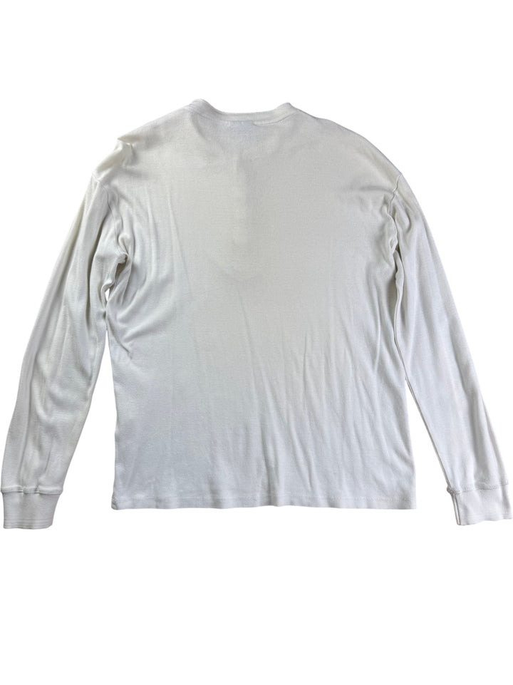 Long Sleeved White Shirt - L