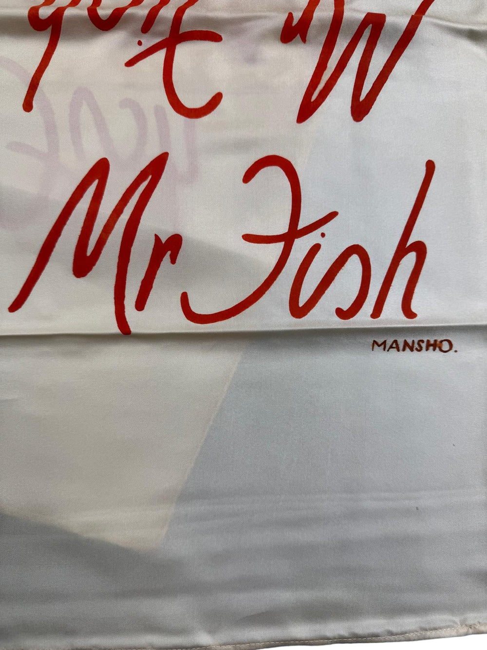 Mr Fish X Mansho Silk Scarf - Think Vintage