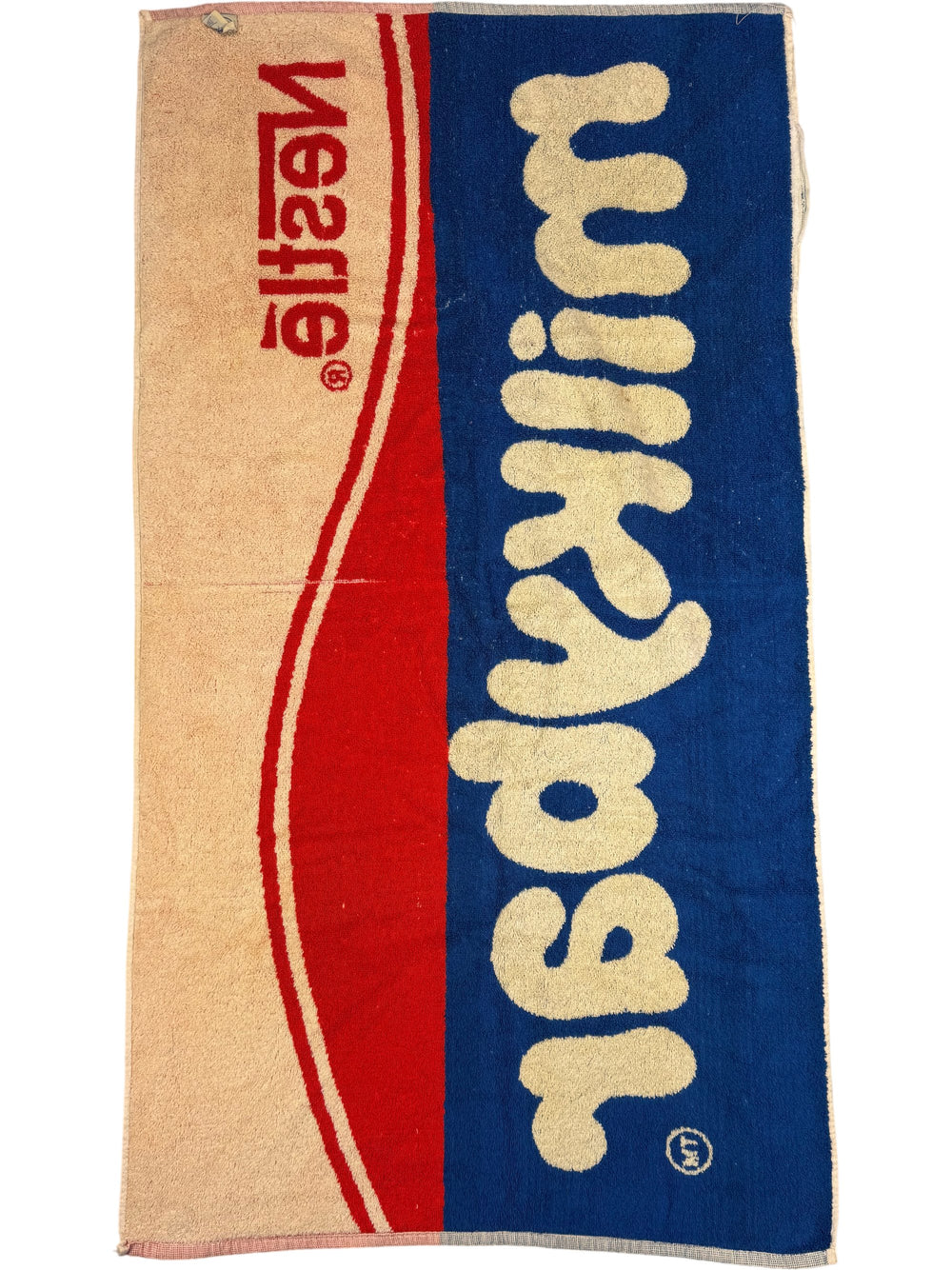 1980s Nestlé Milk Bar Towel - Think Vintage