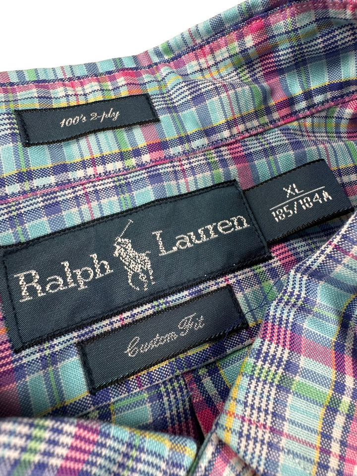 Ralph Lauren Plaid Long Sleeved Shirt - XL