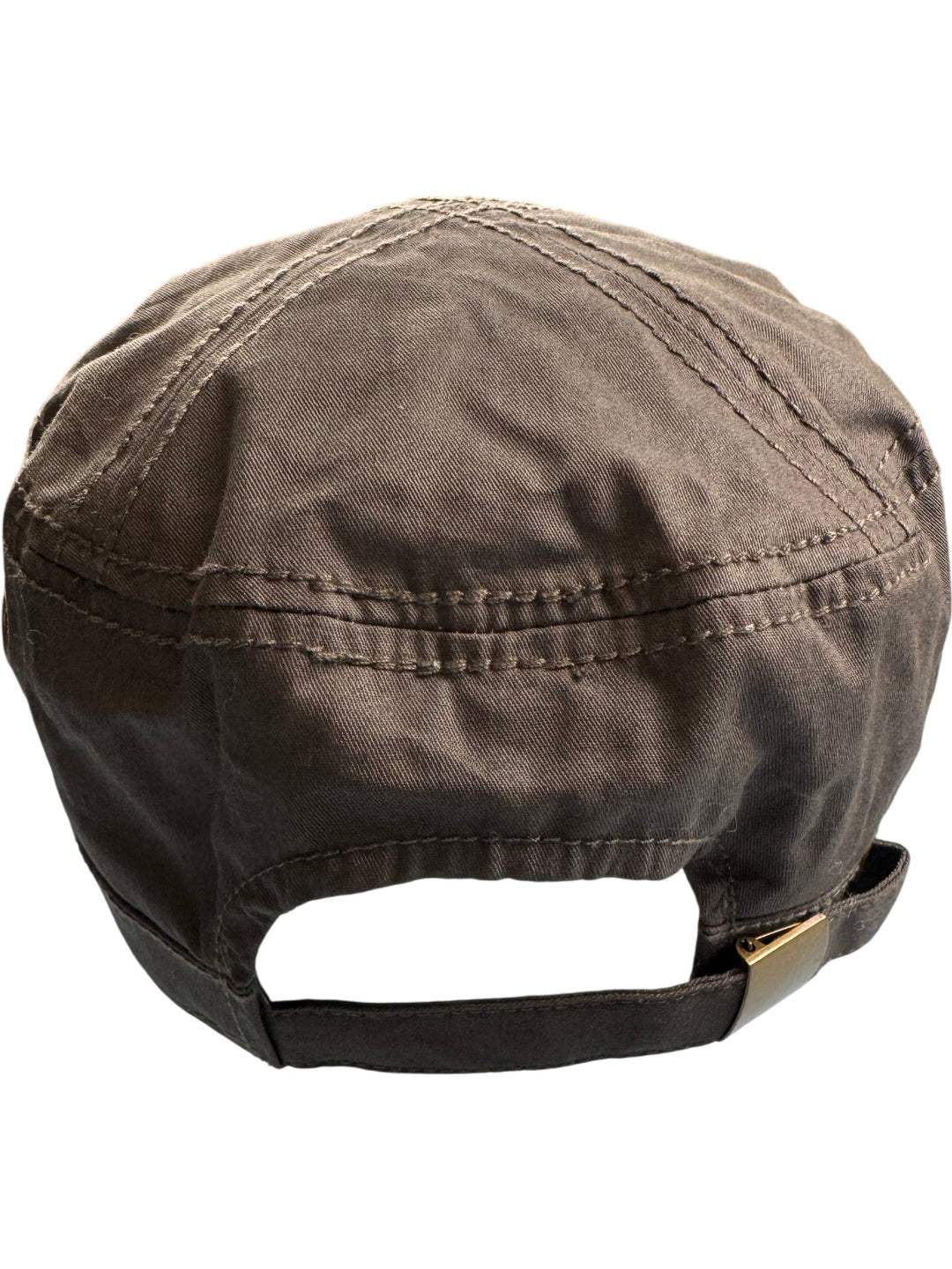 Siggi Brown Military Style Cap