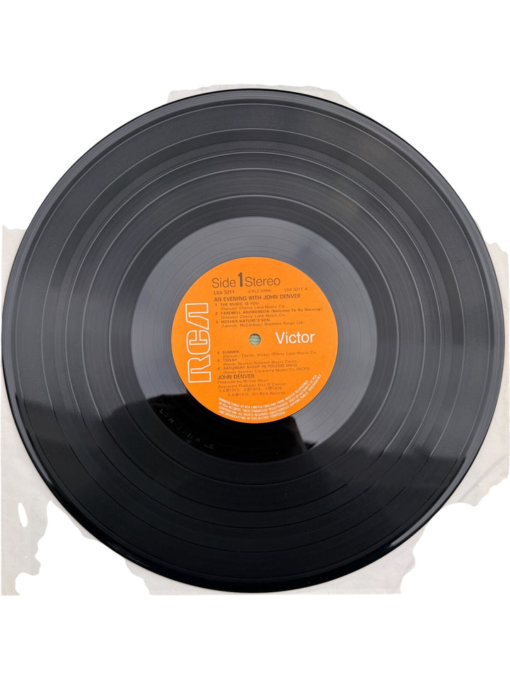 An Evening With John Denver Vinyl - Very Good