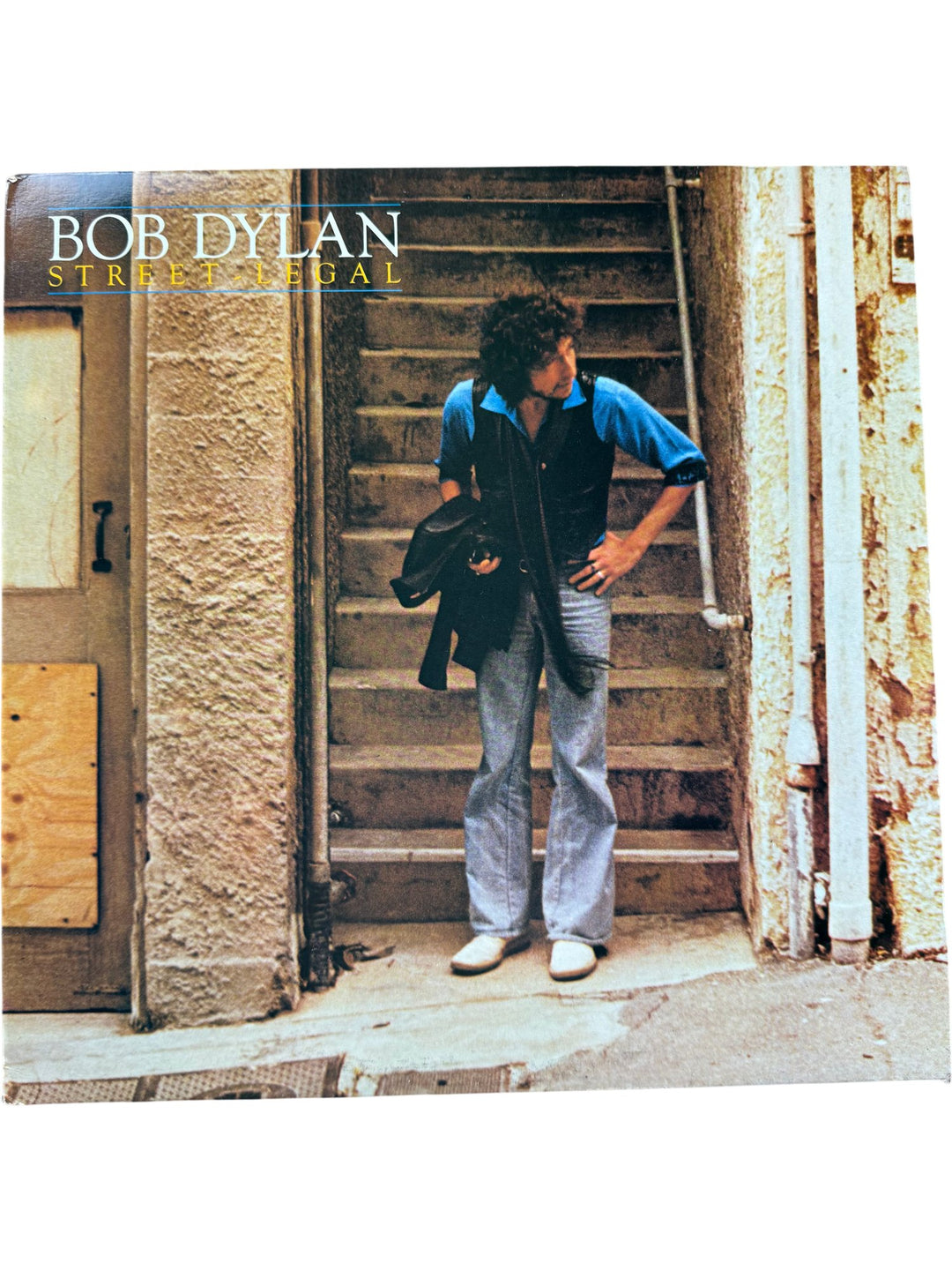 1978 Bob Dylan Street Legal Music Album - Good+