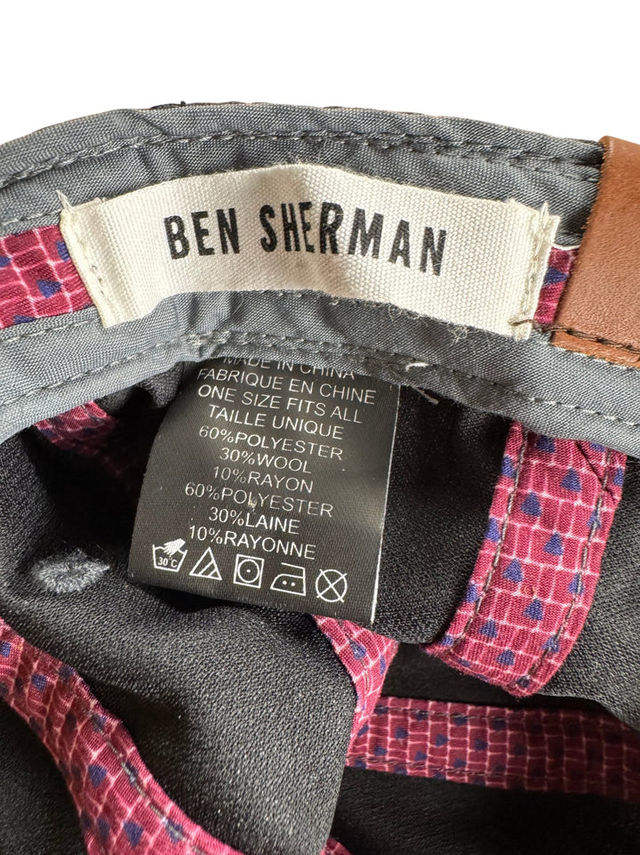 Ben Sherman Flat Cap