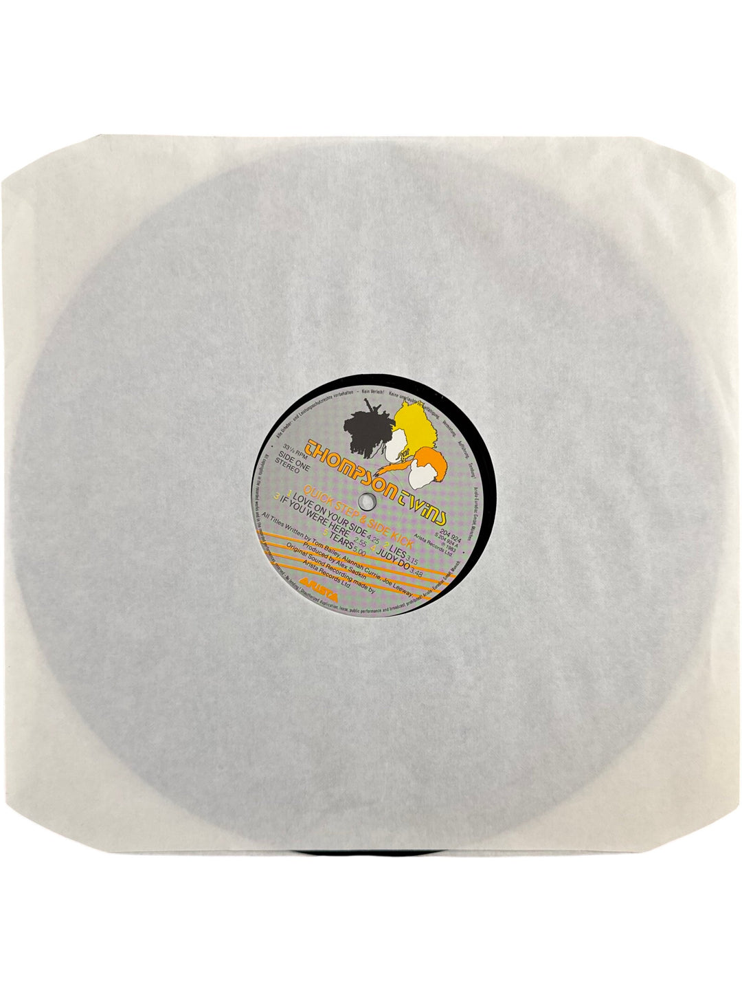 Thompson Twins Quick Step & Side Kick Vinyl Record - Think Vintage