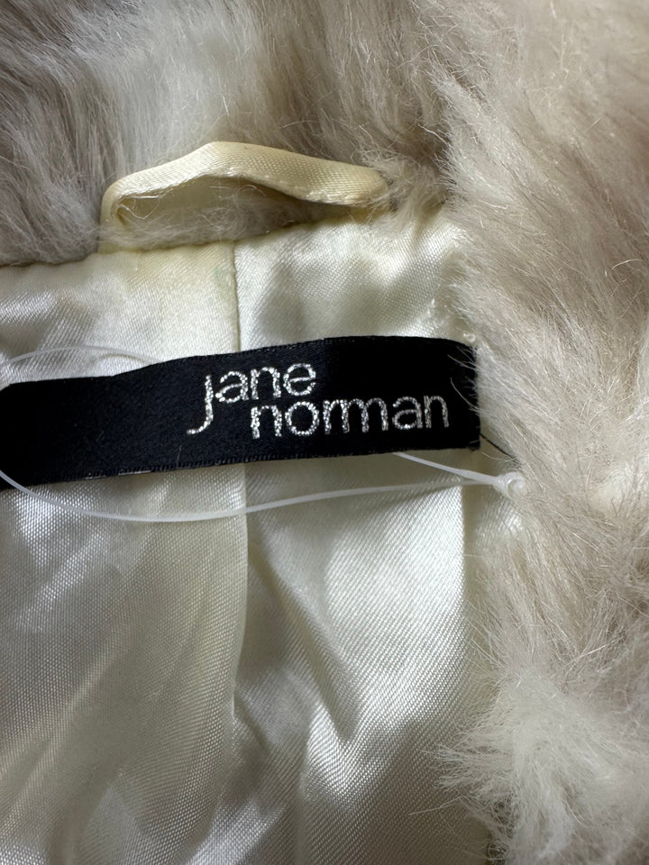 Jane Norman Faux Fur Trim Jumper- S