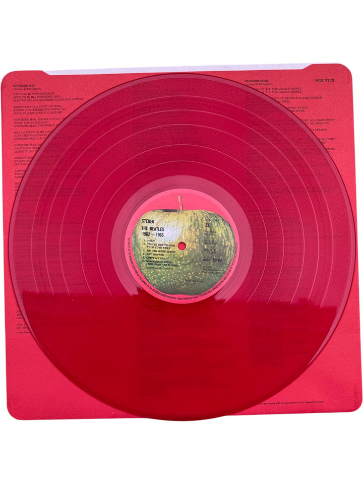 The Beatles Red Vinyl 1962-1966 Album - Very Good