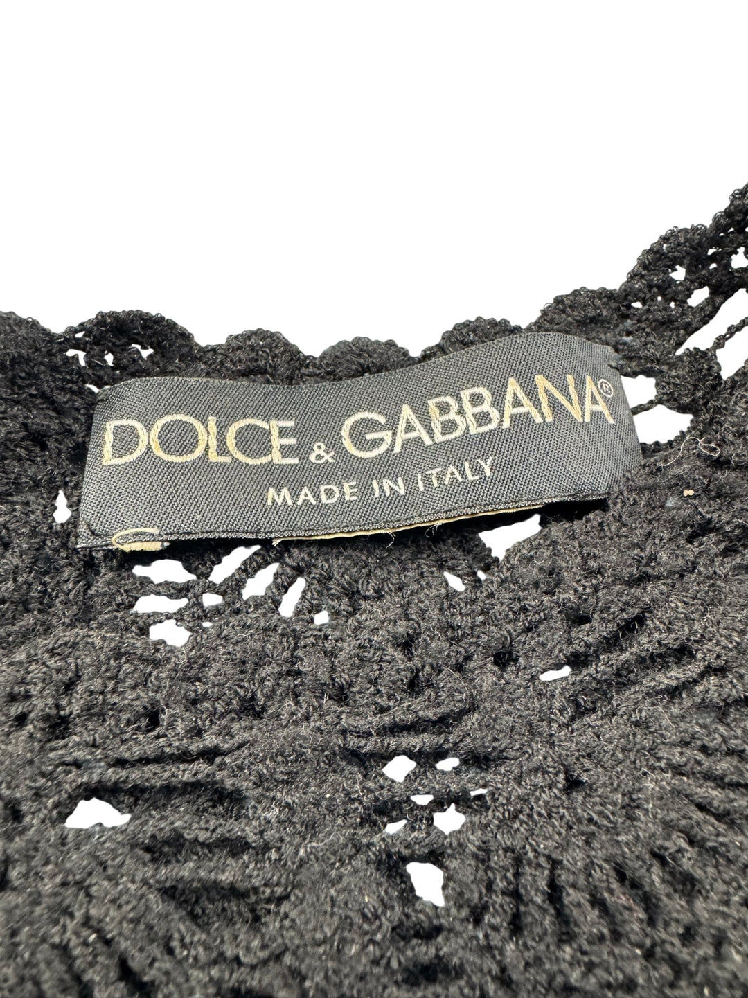 Dolce & Gabbana Crochet Top - XS