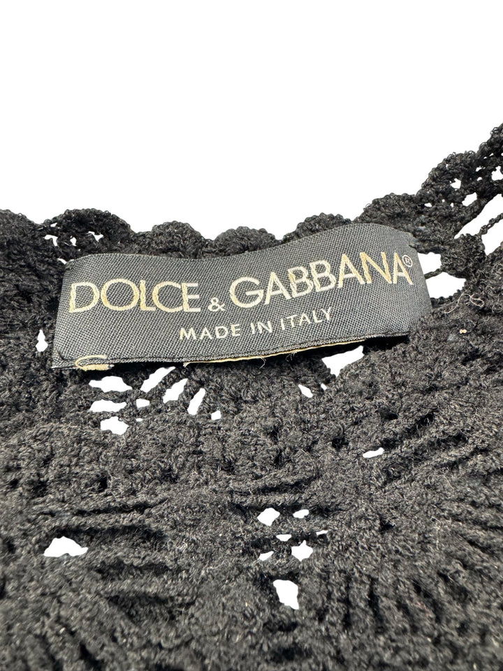 Dolce & Gabbana Crochet Top - XS