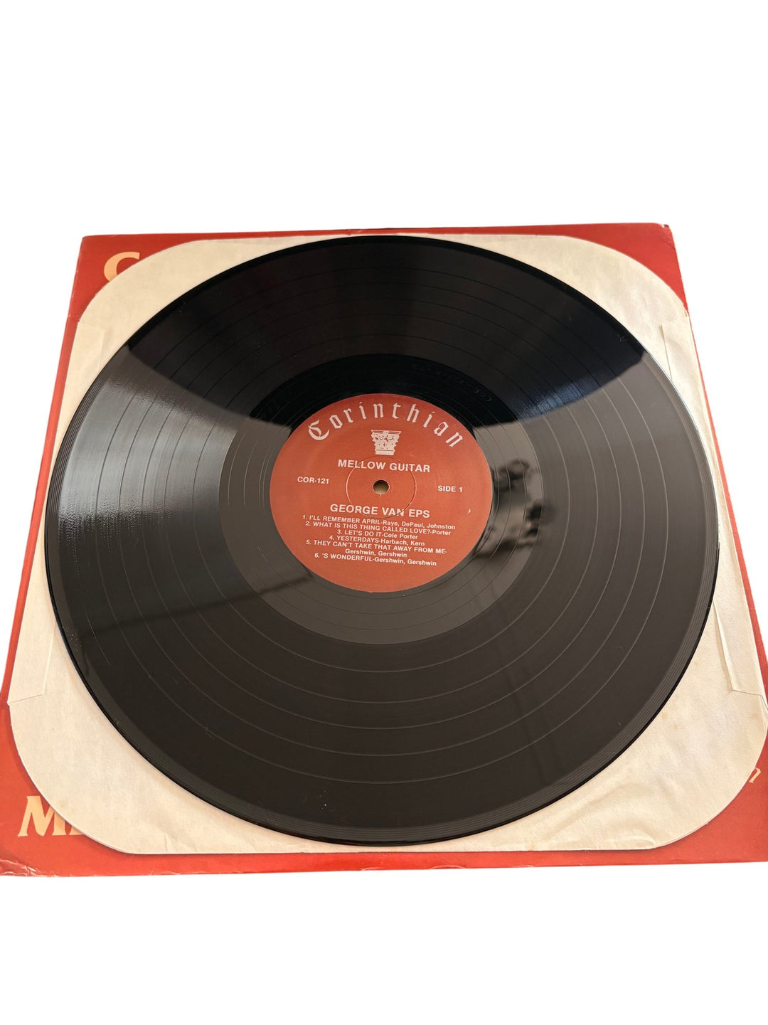 George Van Eps Mellow Guitar Vinyl Record - Fair