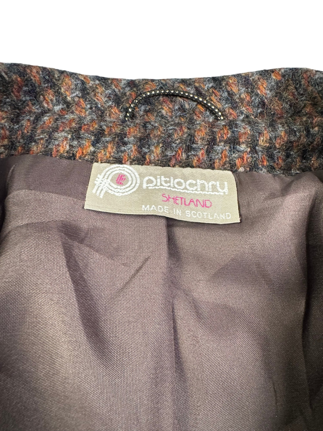 Pitlochry Shetland Wool Jacket and Skirt Set - M