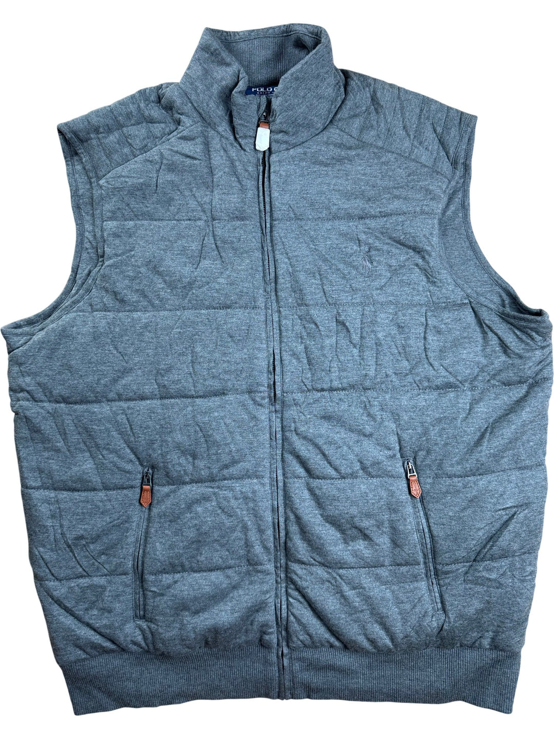 Polo Ralph Lauren Gray Puffer Vest - XL
