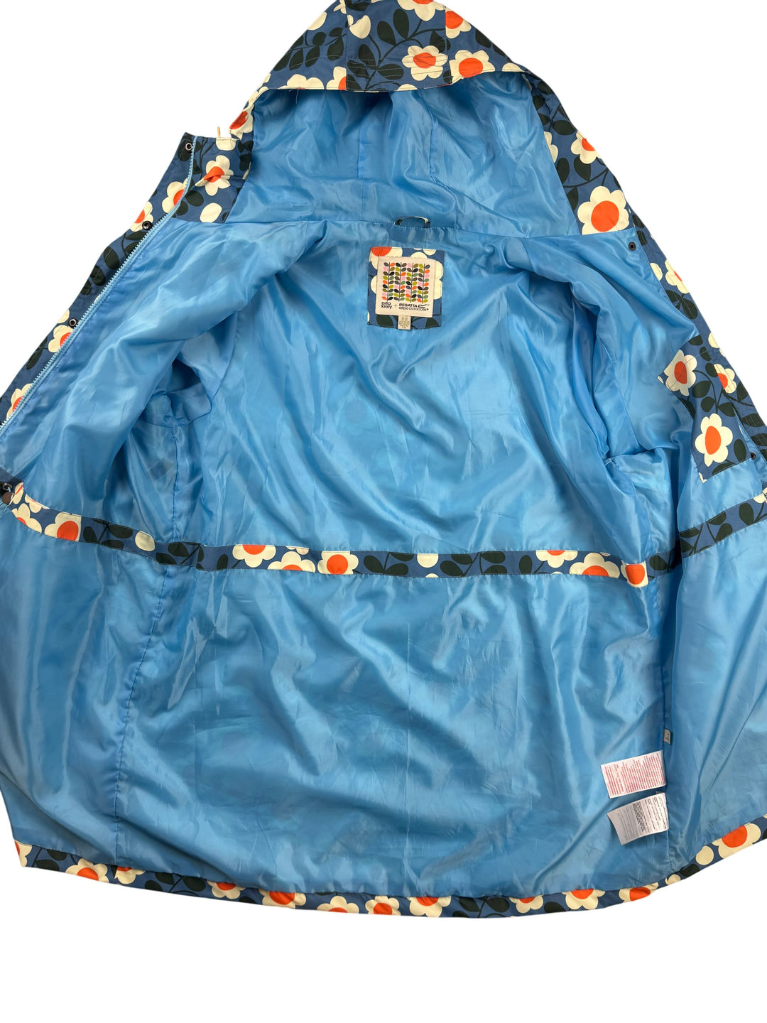 Orla Kiely Regatta Floral Hooded Raincoat - XL