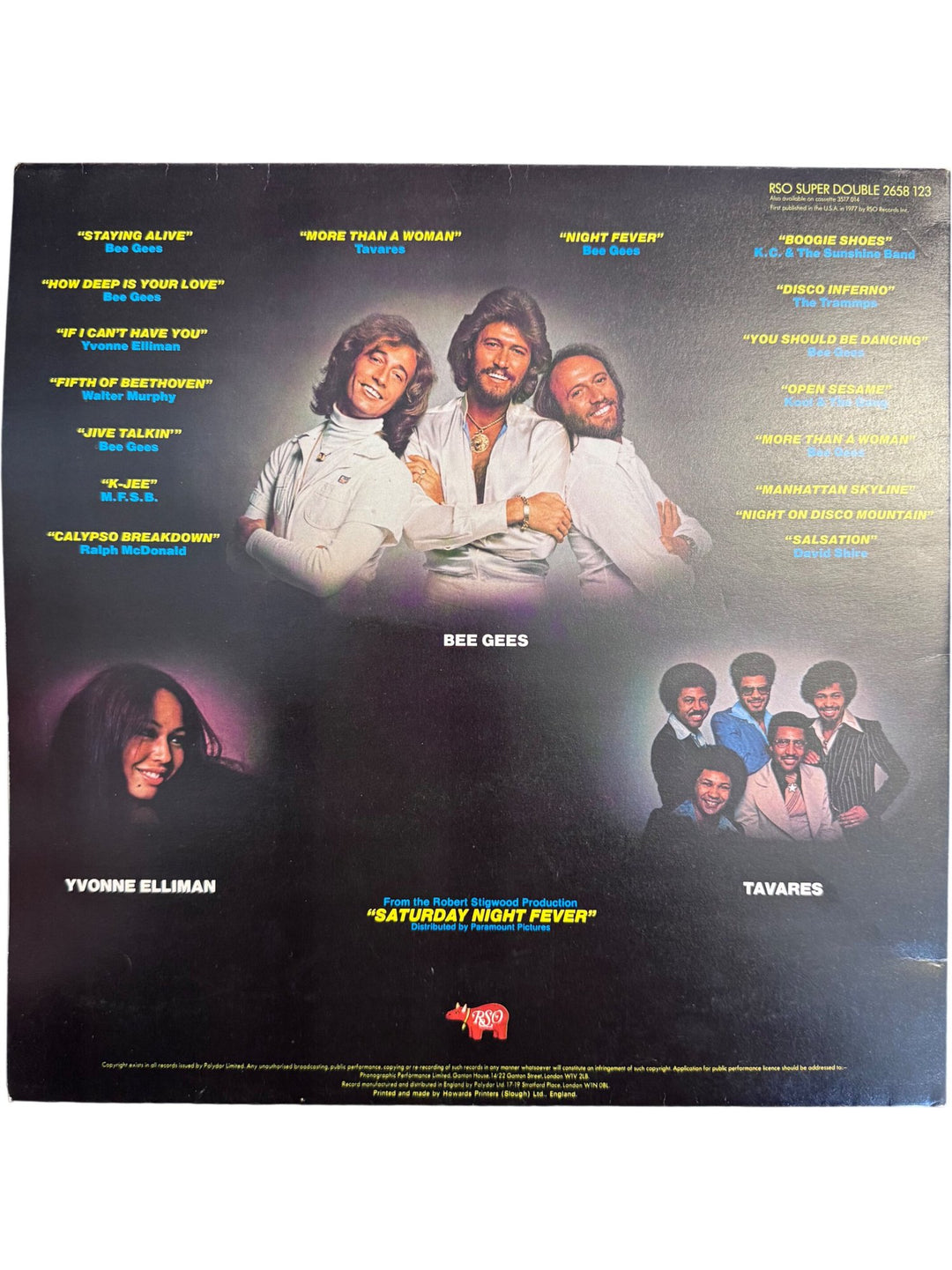 Saturday Night Fever Soundtrack LP- Very Good