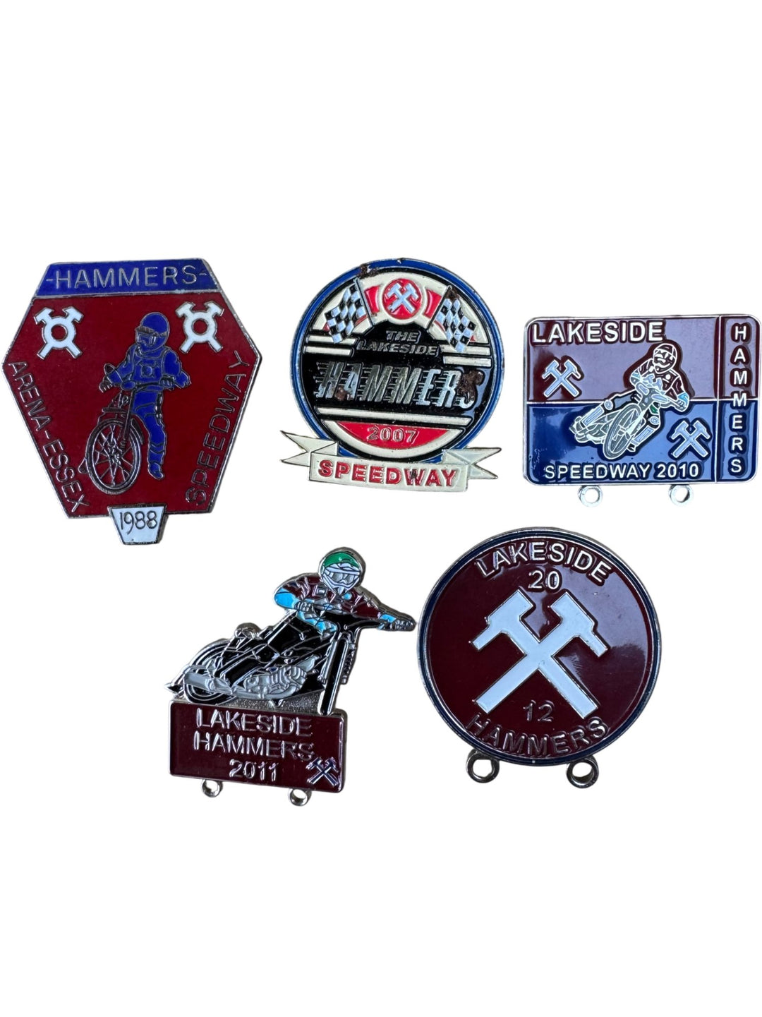 Lakeside Hammers Speedway Badges Collection