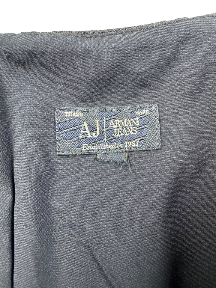 Armani Boat Neck Textured Dress - S