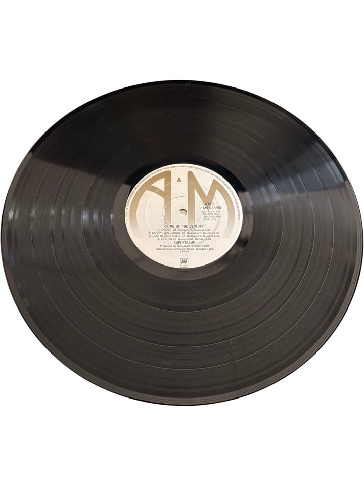 Supertramp Crime Of The Century Vinyl Record - Fair