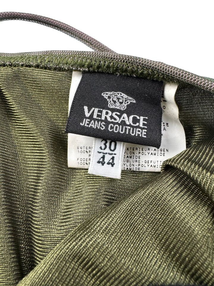 Versace Jeans Couture Brown Slip Dress - XS
