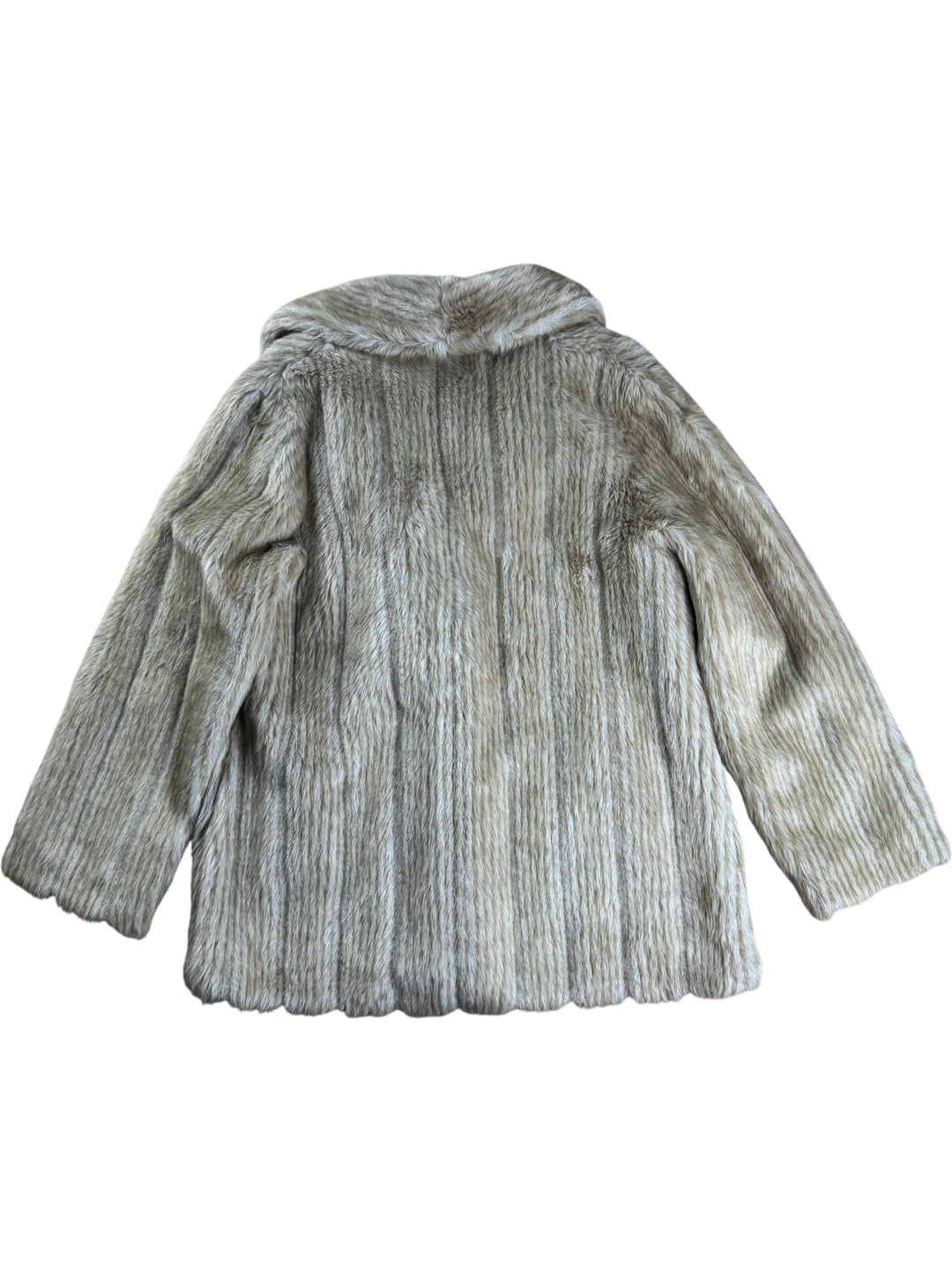 B.Y. Faux Fur Coat - M