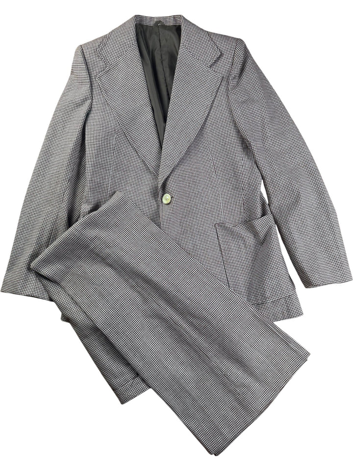 Irvine Sellars Houndstooth Suit - W34