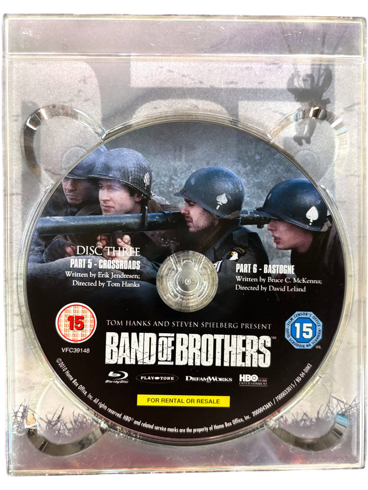 Band of Brothers Blu-ray Box Set Steelbook 6 Discs War Drama HBO - Think Vintage