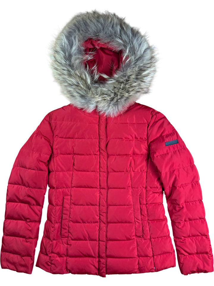 Strelnesse Blue Red Puffer Jacket - M