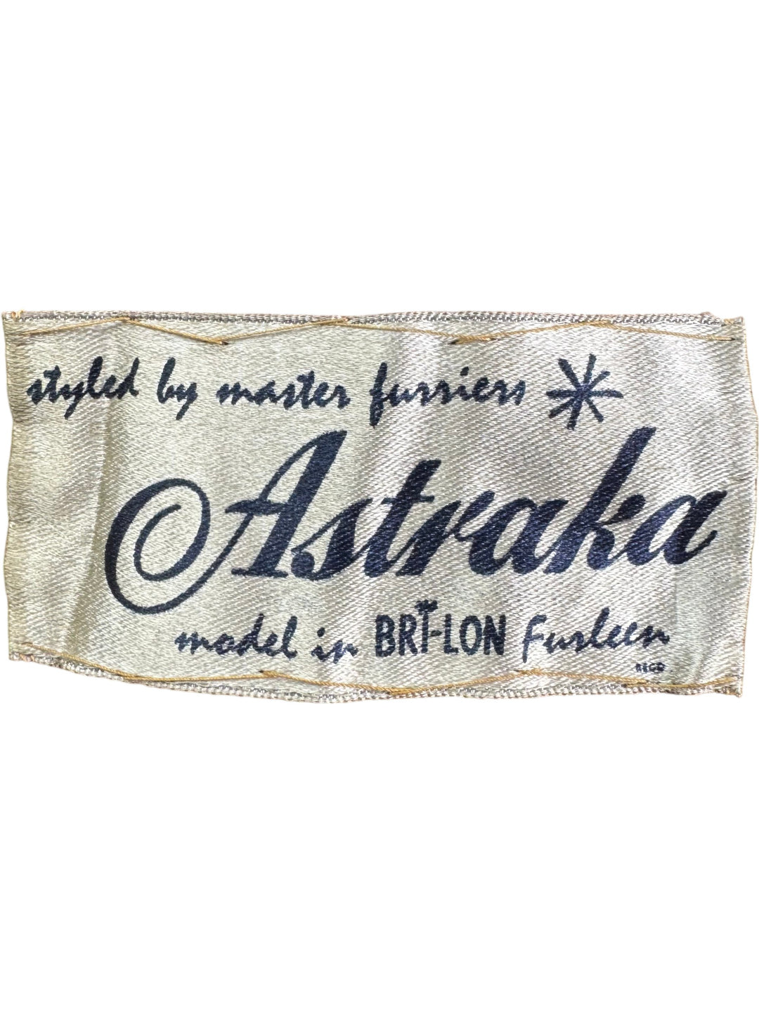Astraka Brown Faux Fur Coat- M