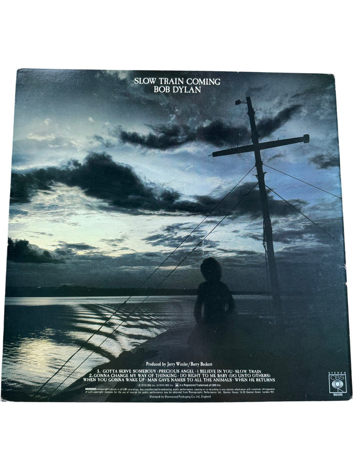 Bob Dylan Slow Train Coming Vinyl Record - Good+