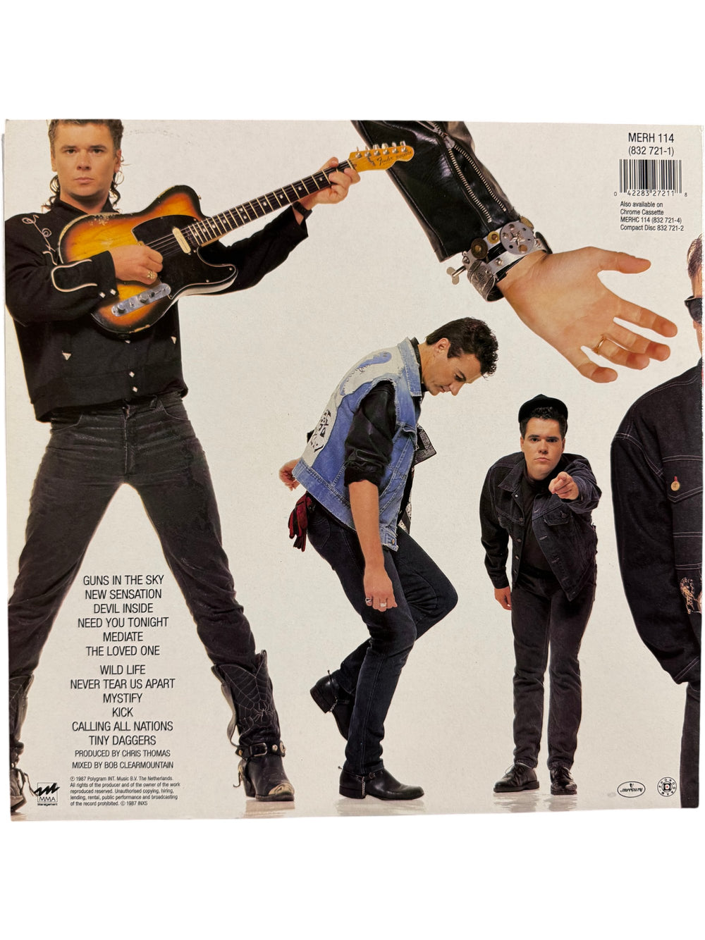 1980s INXS Kick Vinyl Record - Think Vintage