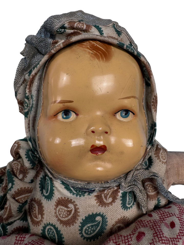 Vintage Reversible Cloth Topsy-Turvey Doll - Think Vintage