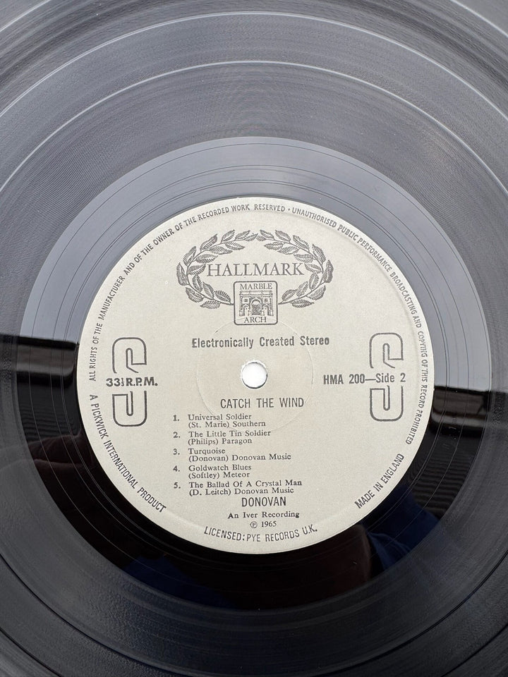 Donovan Catch The Wind Album - Very Good