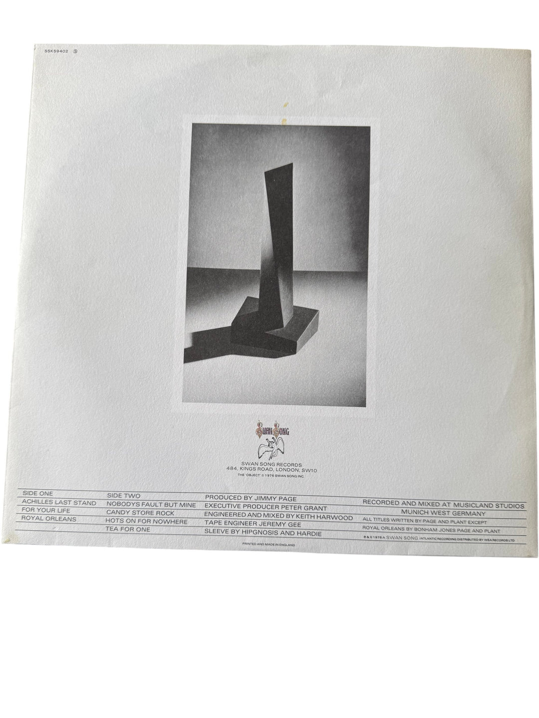 Led Zeppelin Presence Vinyl - Think Vintage