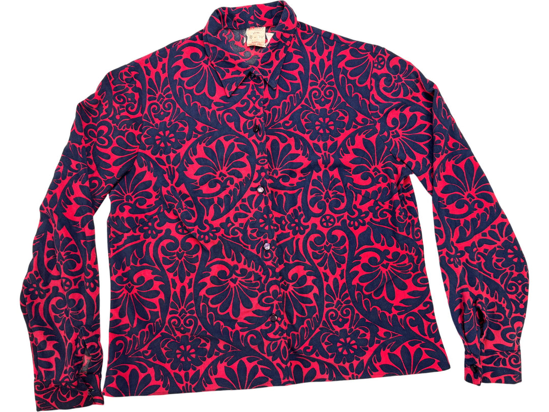 St. Michael Floral Shirt - Think Vintage