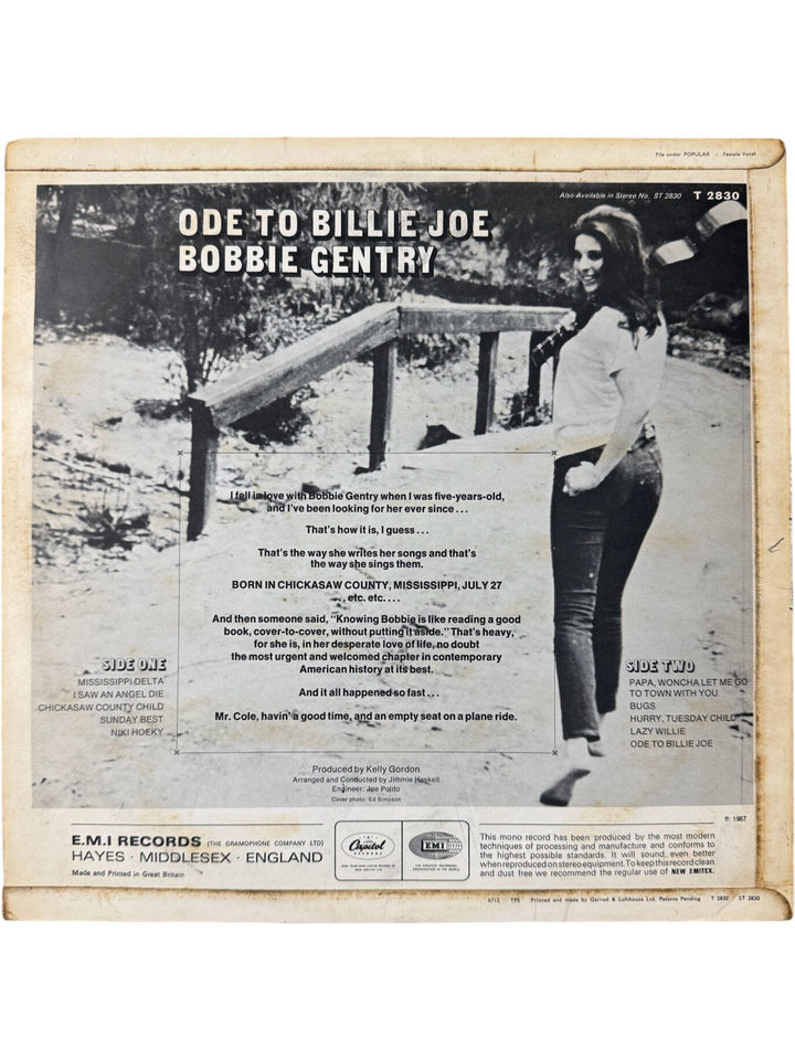 Bobbie Centry Ode To Billie Joe - Very Good