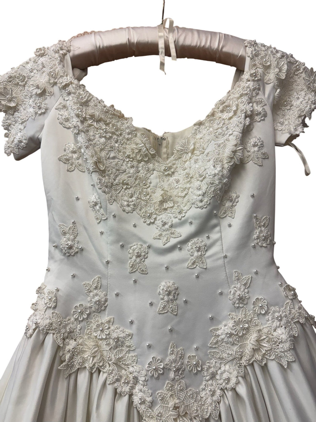 Embellished Ivory Wedding Gown
