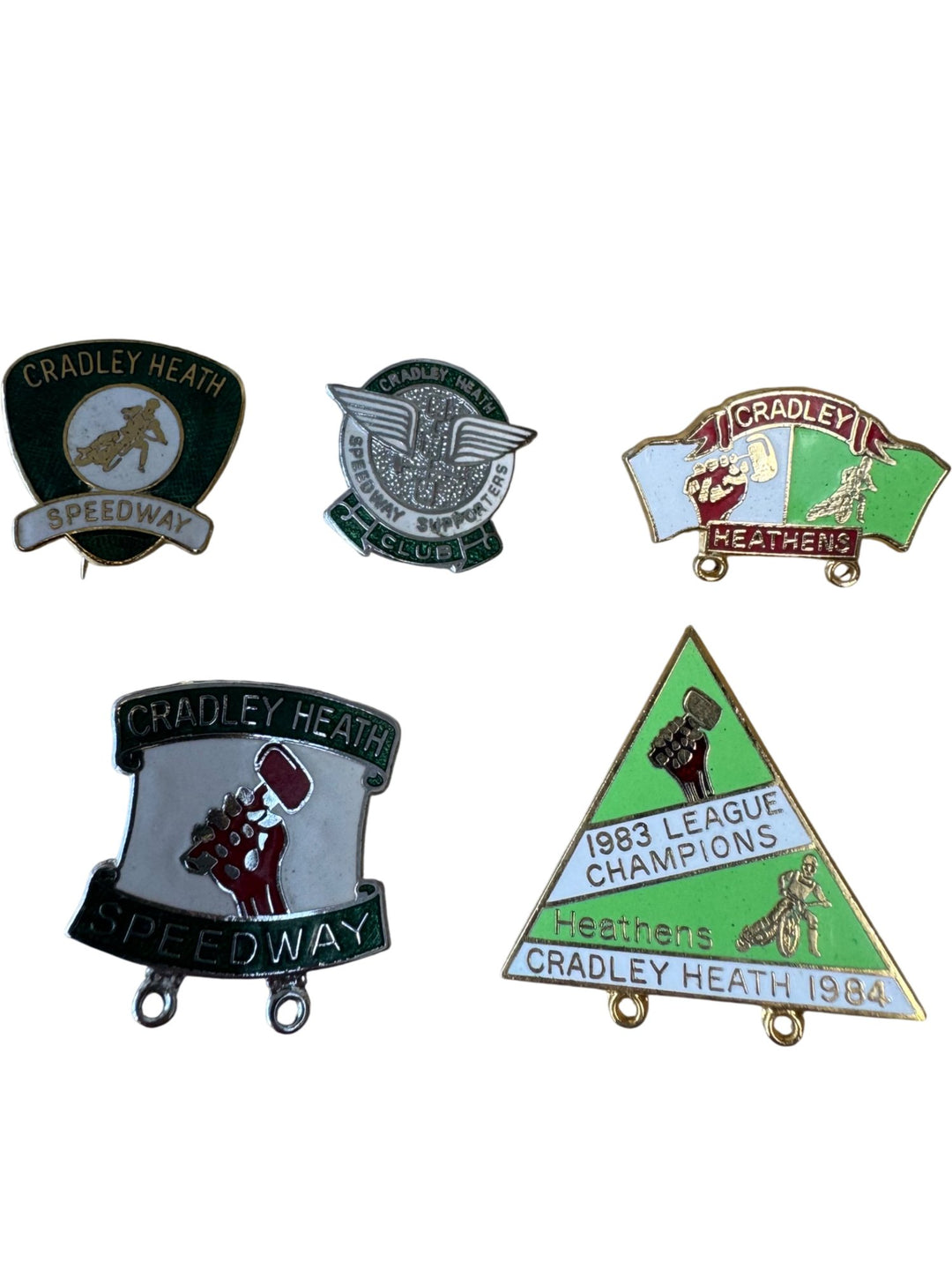 Cradley Heath Speedway Badge Collection