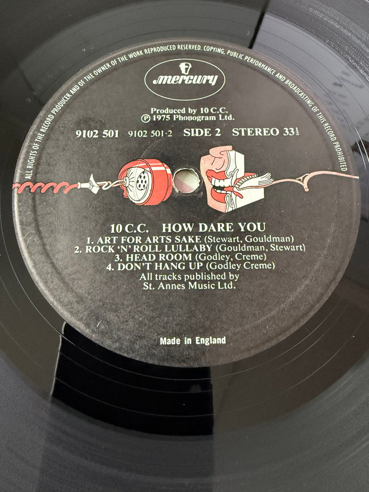 10cc How Dare You Vinyl LP - Think Vintage