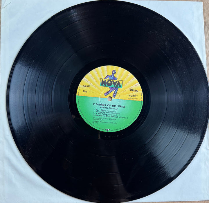 1975 Michael Chapman Pleasures Of The Street Vinyl - Good